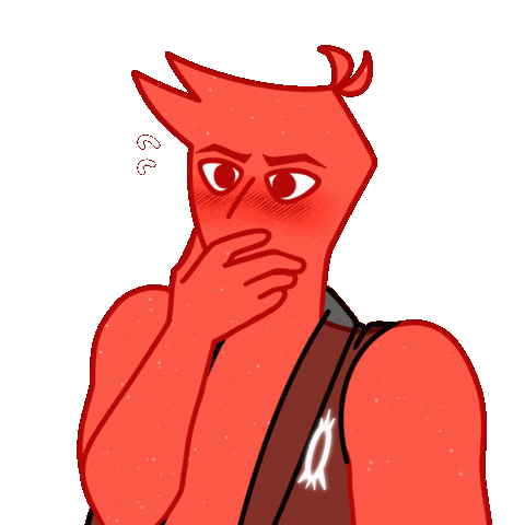 Nervous Sweat Sticker