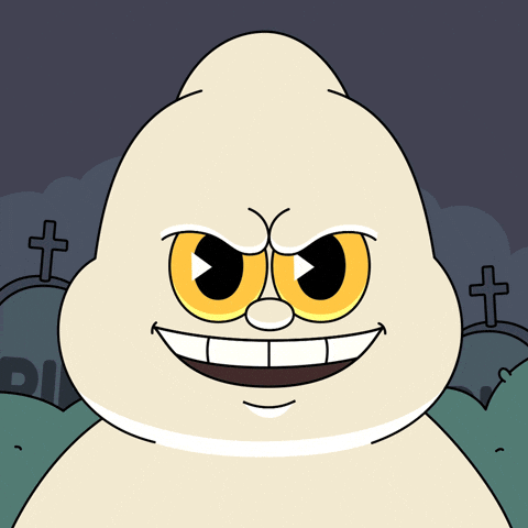 Ghost Yes GIF by Franky The Frog
