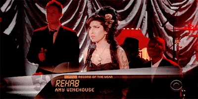 amy winehouse rehab GIF by Recording Academy / GRAMMYs