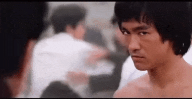 Bruce Lee Stare GIF by Norwalk Brew House