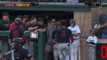 Home Run Knockout GIF by Stanford Athletics