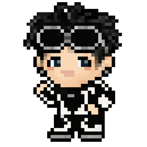 Studio 54 Pixel Sticker