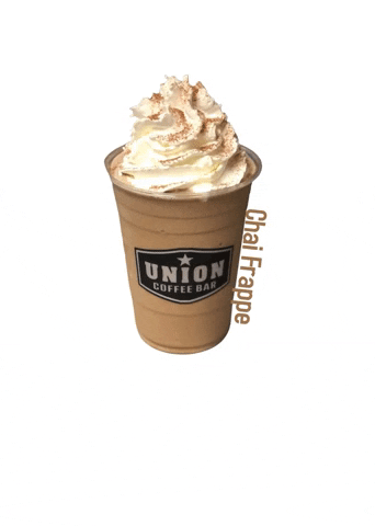 UnionCoffeeBar latte coffee time coffee shop cup of coffee GIF