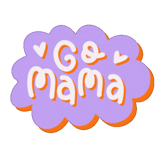 Mom Go Sticker