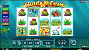 Online Slots Gold Fish Slot Machine GIF