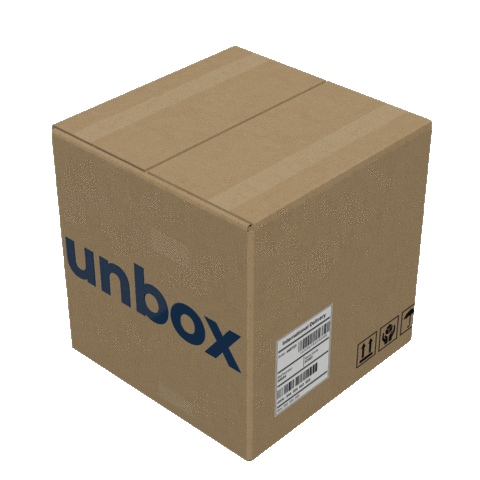 Delivery Box Sticker by Unbox PTY