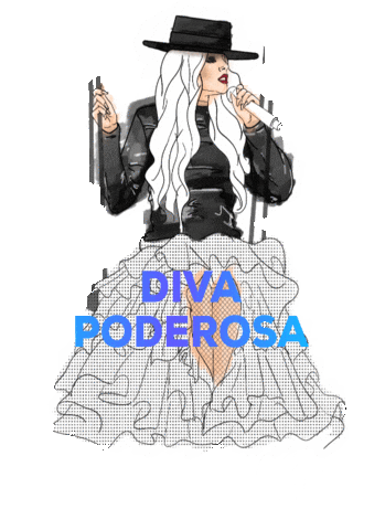 Diva Poderosa Sticker