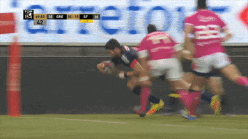 fc grenoble try GIF by FCG Rugby