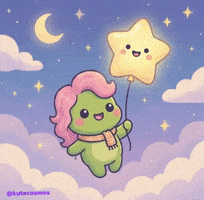 Happy Star GIF by KuteCosmos | Home of Fruffy