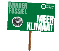 Klimaat Pvdd Sticker by Partij voor de Dieren