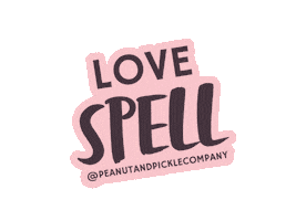 Love Spell Dog Shampoo Sticker by Peanut and Pickle