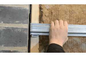 Install Muteclip Channel Onto A Wall GIF