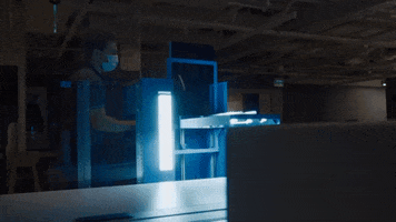 Mounted Vertical Lamp GIF