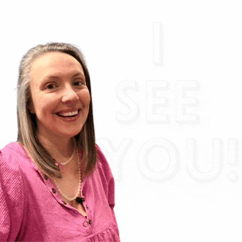 I See You GIF by Theresa Lear Levine