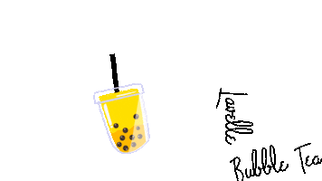 Tea Bubble Sticker by chezlavelle