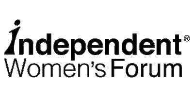 Logo Woman Sticker by Independent Women's Forum