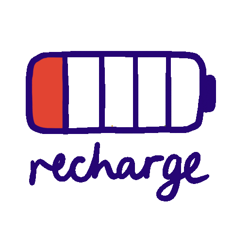 Recharge Sticker by Dovetail
