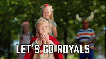 Kansas City Royals Sport GIF by Sealed With A GIF