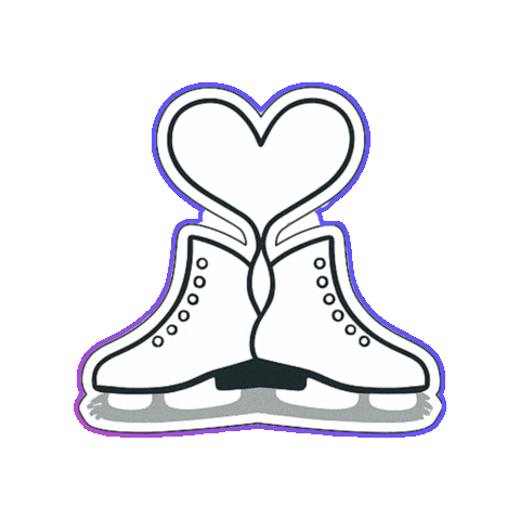 Ice Skater Sticker by adultsskatetoo