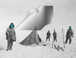 snow geometry GIF by The NGB