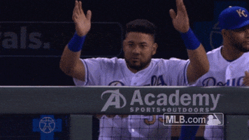 melky cabrera applause GIF by MLB