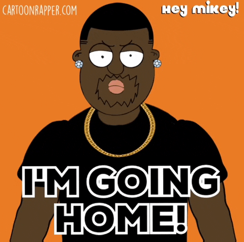 Go Home GIF by Hey Mikey!