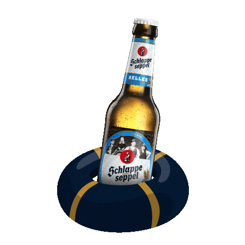 Summer Beer Sticker by Schlappeseppel