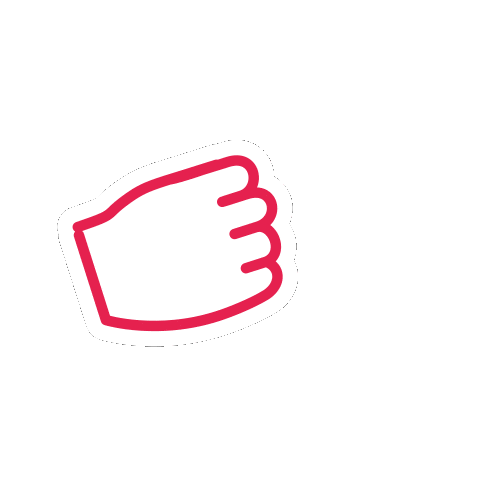 Click This Way Sticker by Visser & Visser