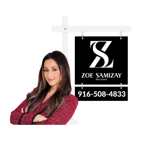 Zoe Samizay Sticker by Zohra Samizay Realtor