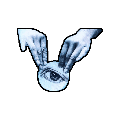 Eye Hands Sticker