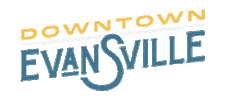 Downtown Evansville Indiana Sticker