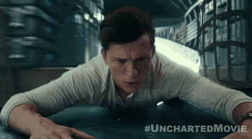 Surprised Tom Holland GIF by Uncharted