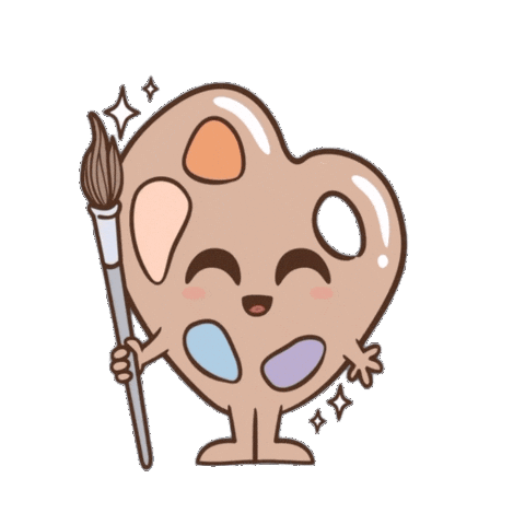 Art Supplies Artist Sticker by The Paint Sesh