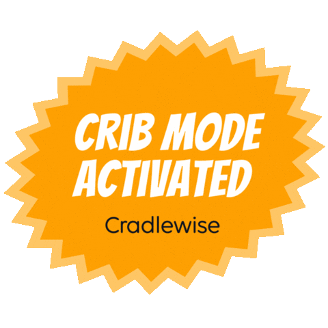 Cradlewisesmartcrib Sticker by Cradlewise