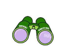 Binoculars Nantucket Sticker by Linda Loring Nature Foundation