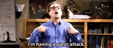 big bang theory panic attack GIF
