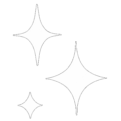 Star Glitter Sticker