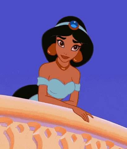 Disney Princess Eye Roll GIF by slicedbread