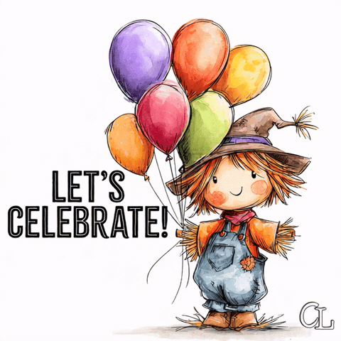Celebrating Happy Birthday GIF