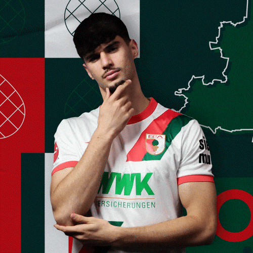 Football Think GIF by FC Augsburg 1907