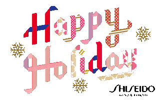 Happy Christmas Sticker by SHISEIDO
