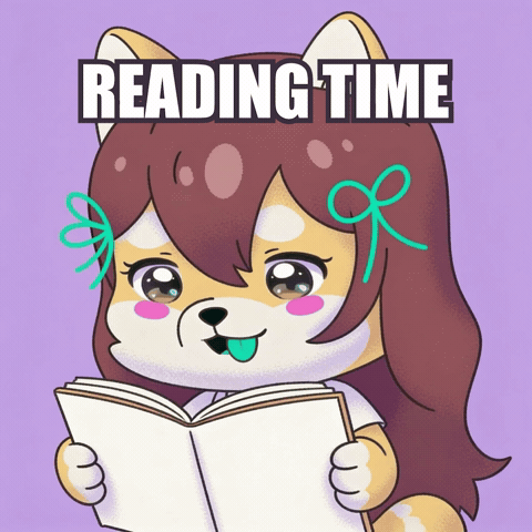 Read Book Club GIF by WUFFI