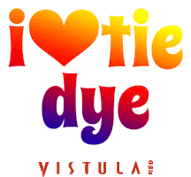 Tiedye Sticker by VISTULA