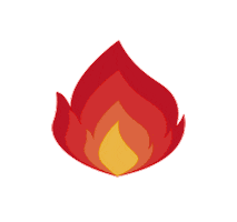 Fire Sticker