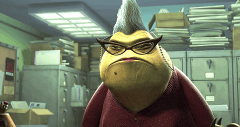 Roz-monsters-inc GIFs - Get the best GIF on GIPHY