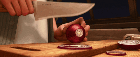 Onion Cooking GIF by Disney Pixar - Find & Share on GIPHY