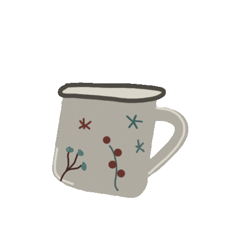 Coffee Winter Sticker