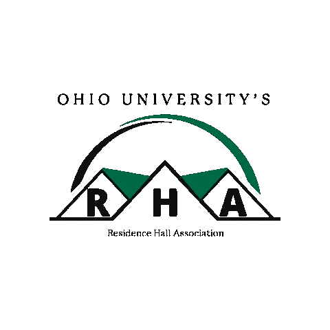 Ohio University's RHA Sticker