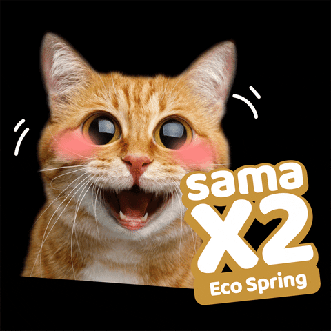 No Problem Cat GIF by Eco Spring  at Iskandar Malaysia