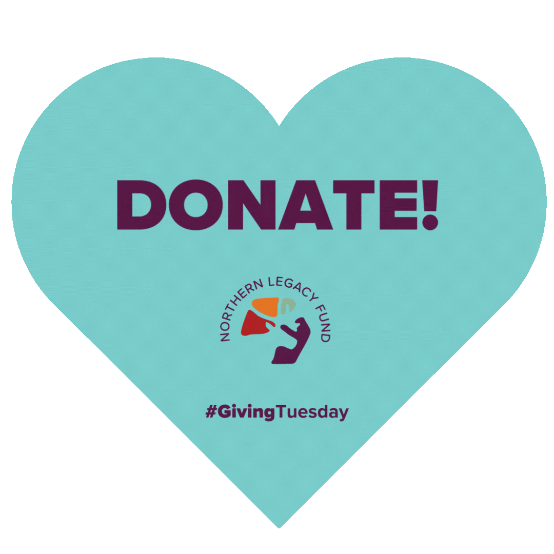 Northwest Territories Donate Sticker by Yellowknife Community Foundation